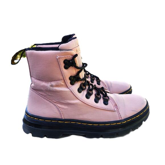 Dr. Martens Combs Nylon Combat Platform Boots 8 - Picture 2 of 11